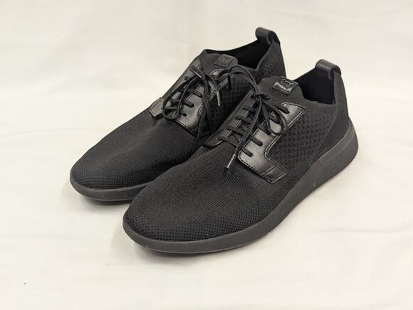 Wolf & Shepherd Swiftknit Derby Sneakers Shoes Black Knit Size Mens 9 Wms 11 main image 8